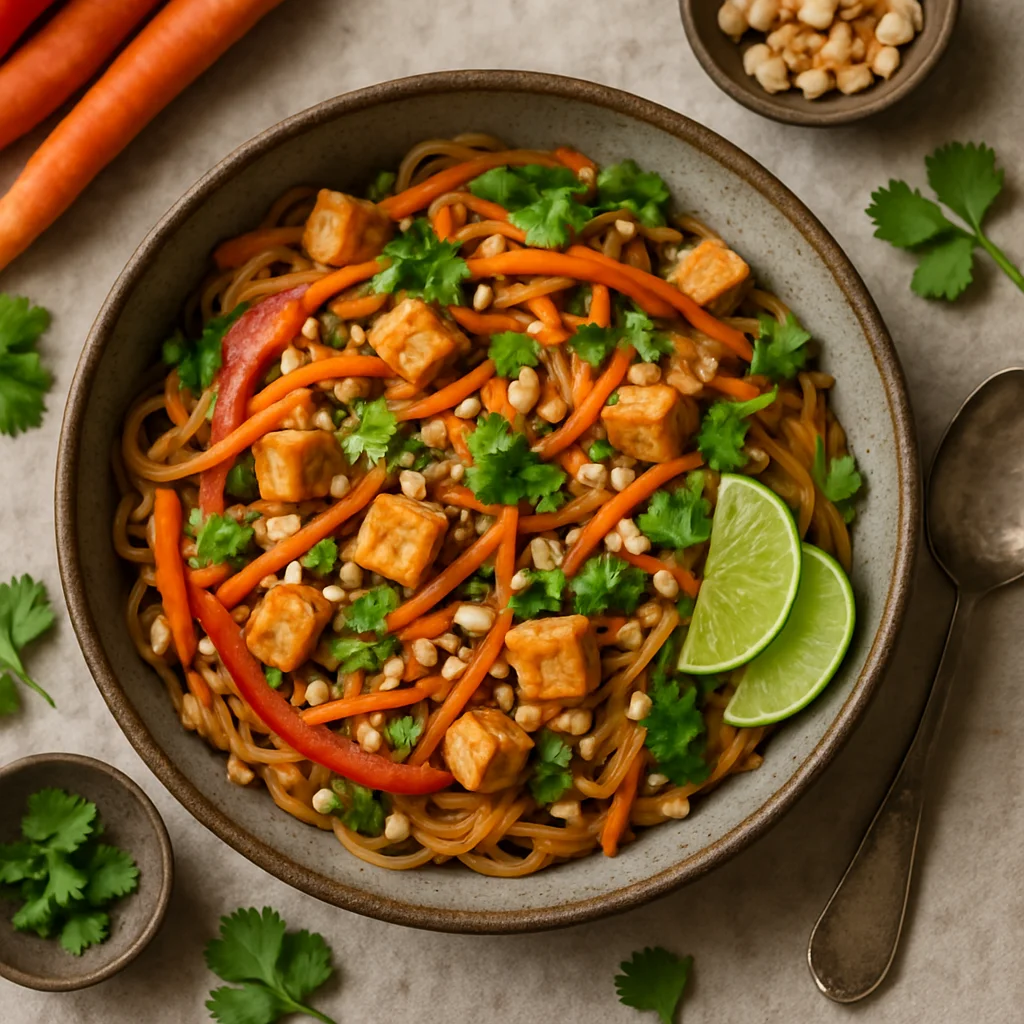 Leckeres Vega Pad Thai