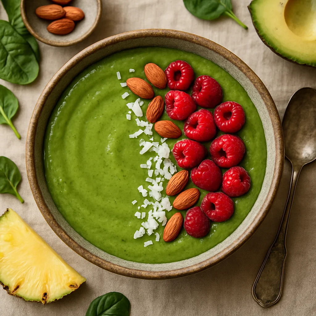 Groene Energie Boost Smoothiebowl