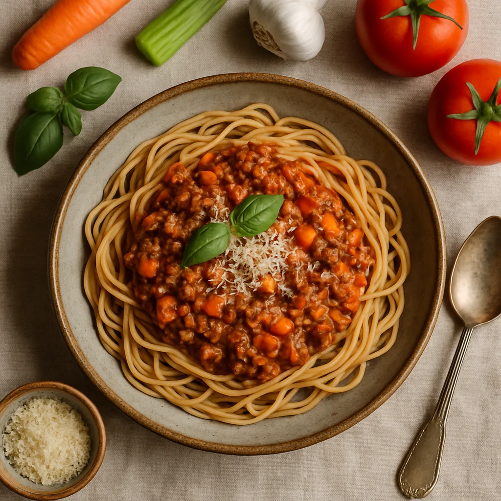 Gezonde Volkoren Spaghetti Bolognese