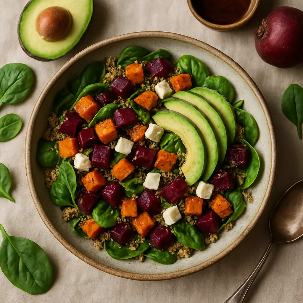 Chef's Special Quinoa Salade met Geroosterde Groenten