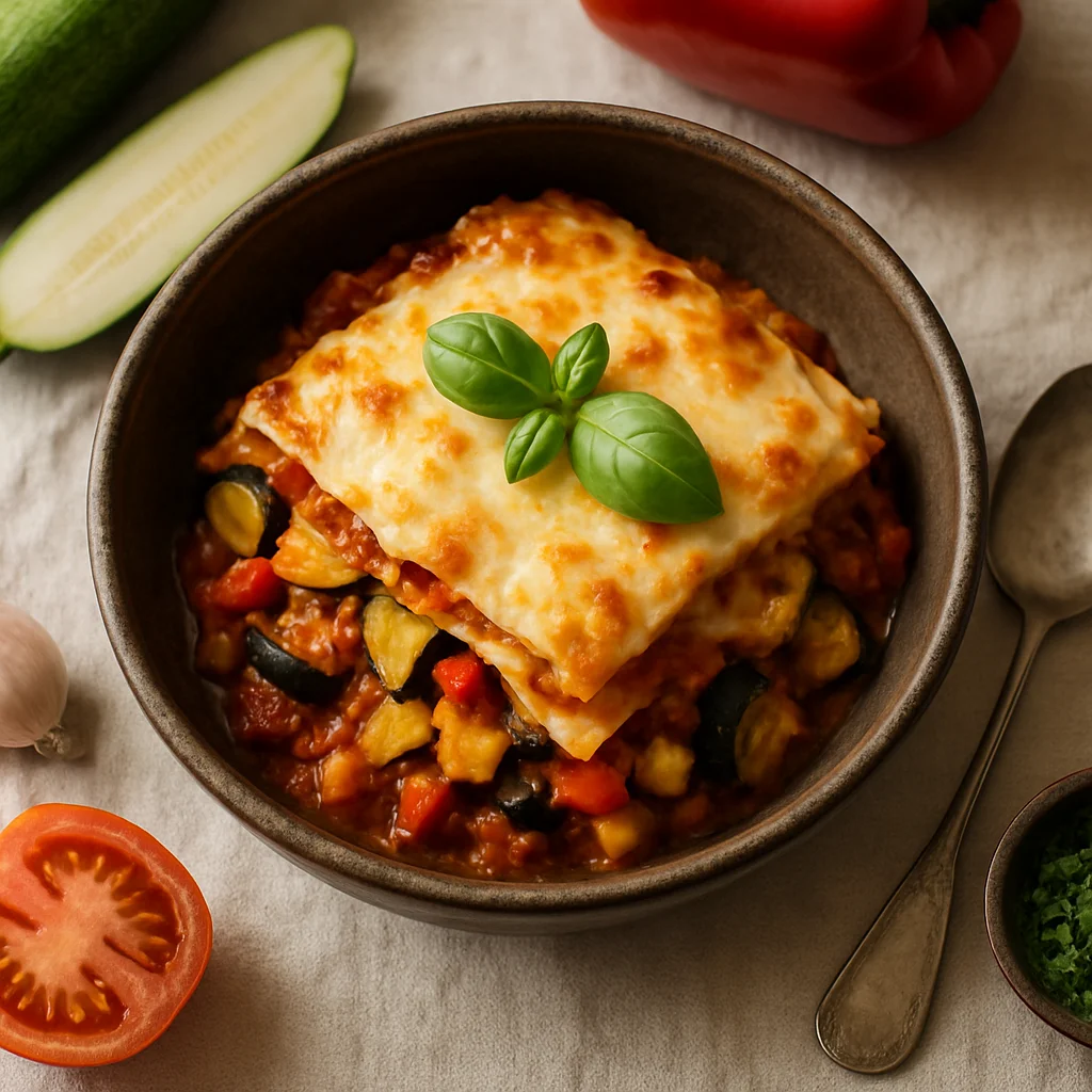 Leckere Veggie Lasagne