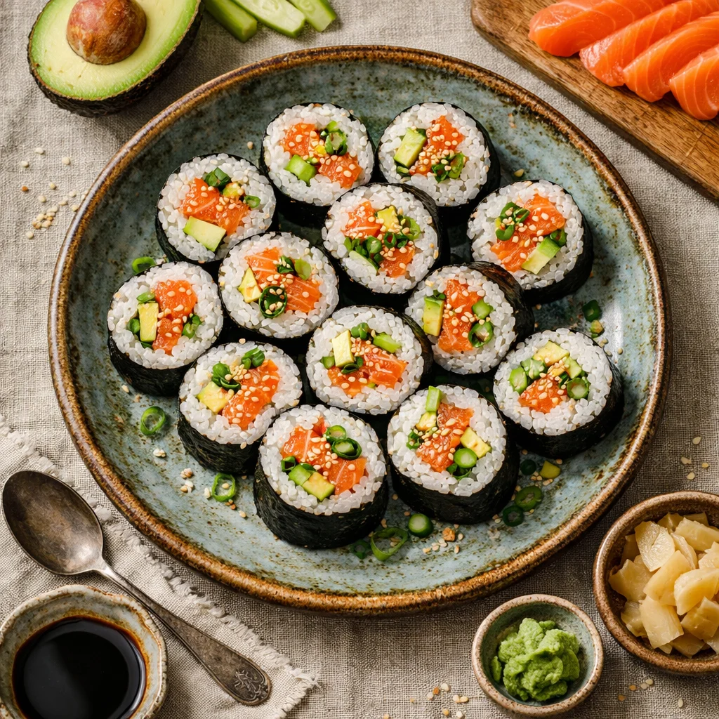 Chef's Special: Zelfgemaakte Zalm Sushi Roll