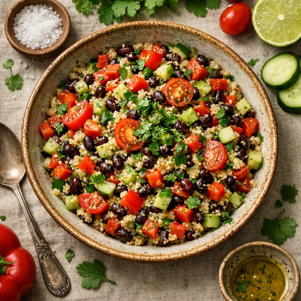 Chef's Special Veganistische Quinoa Salade Recept