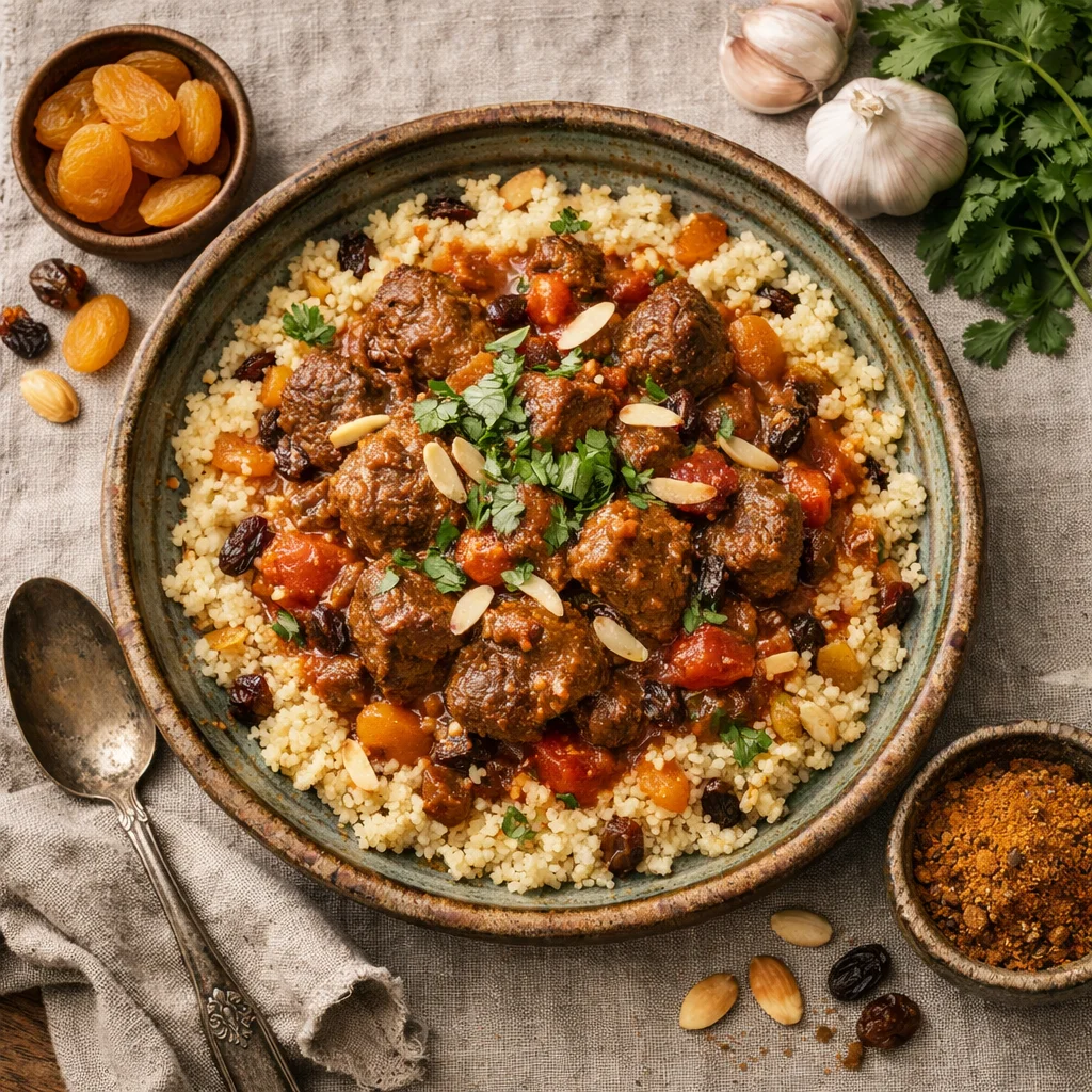 Especial do Chef: Ensopado de Cordeiro Marroquino com Cuscuz