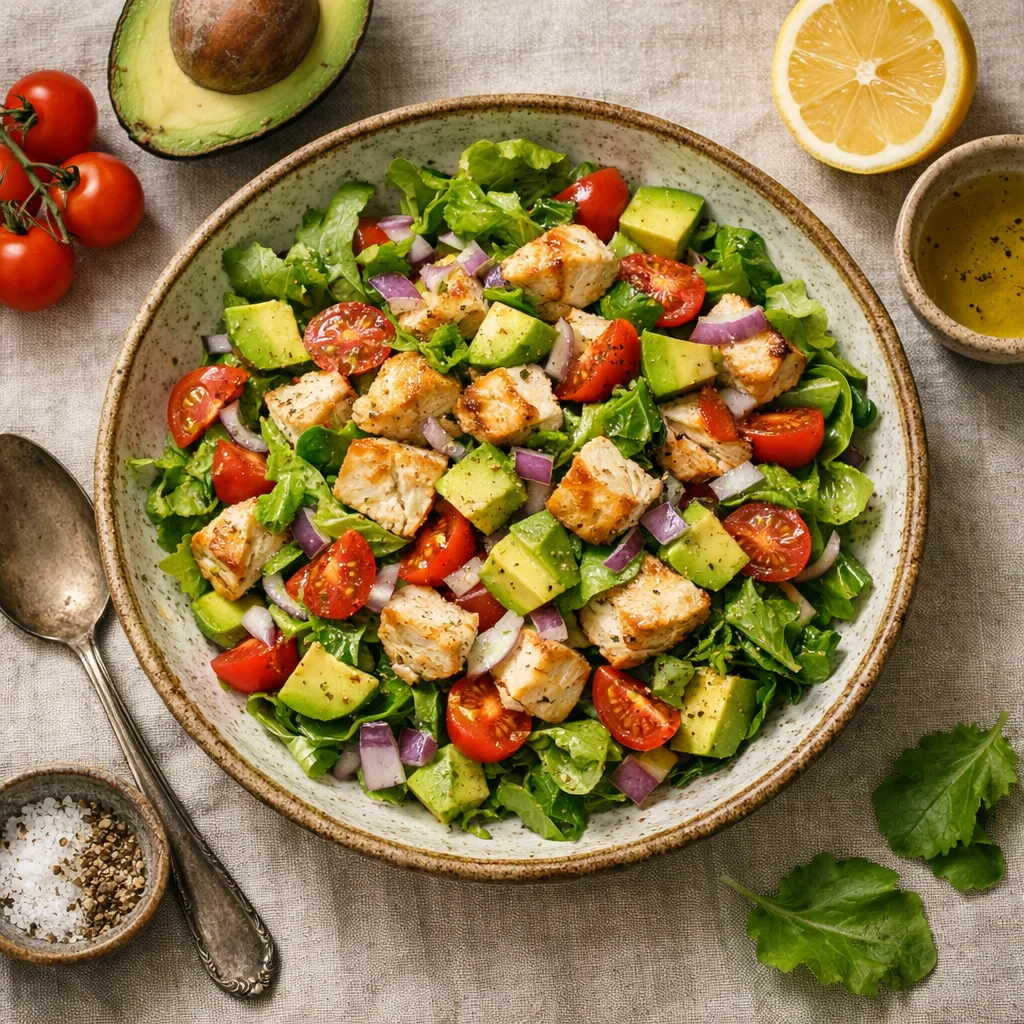 Gezonde Kip & Avocado Salade