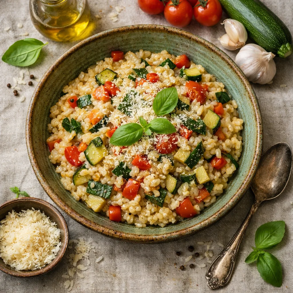 Italiaanse Groenten Risotto