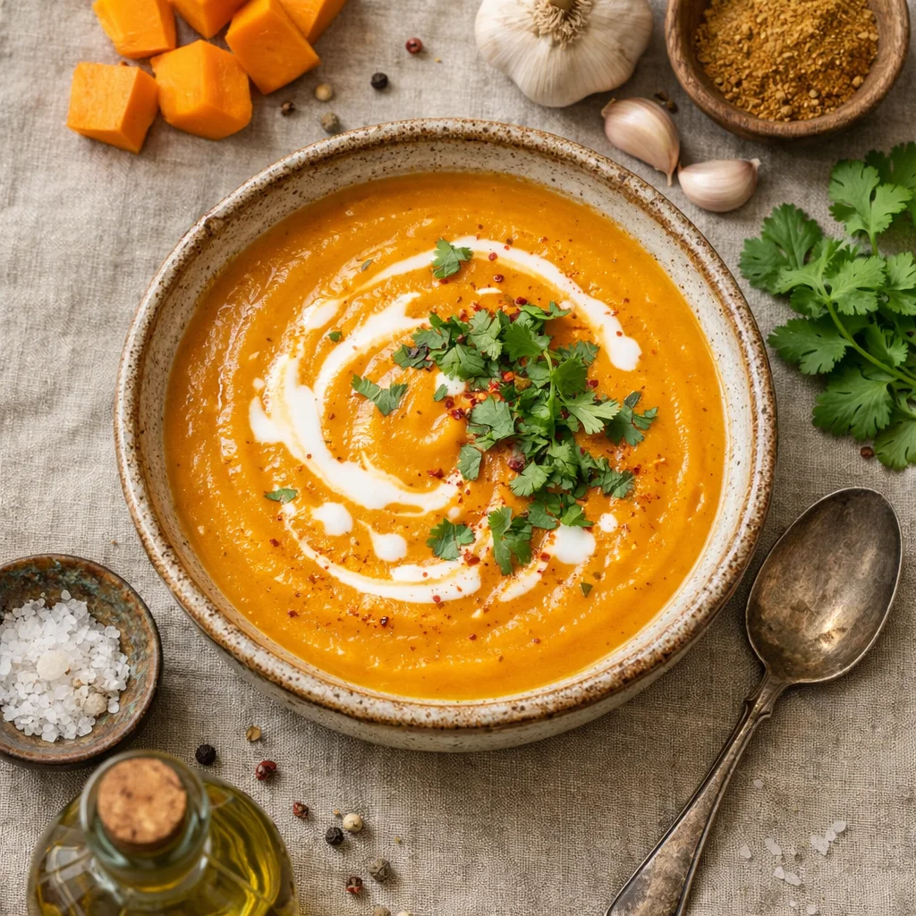 Chef's Special: Koolhydraatarme Pompoensoep met Kokosmelk Recept