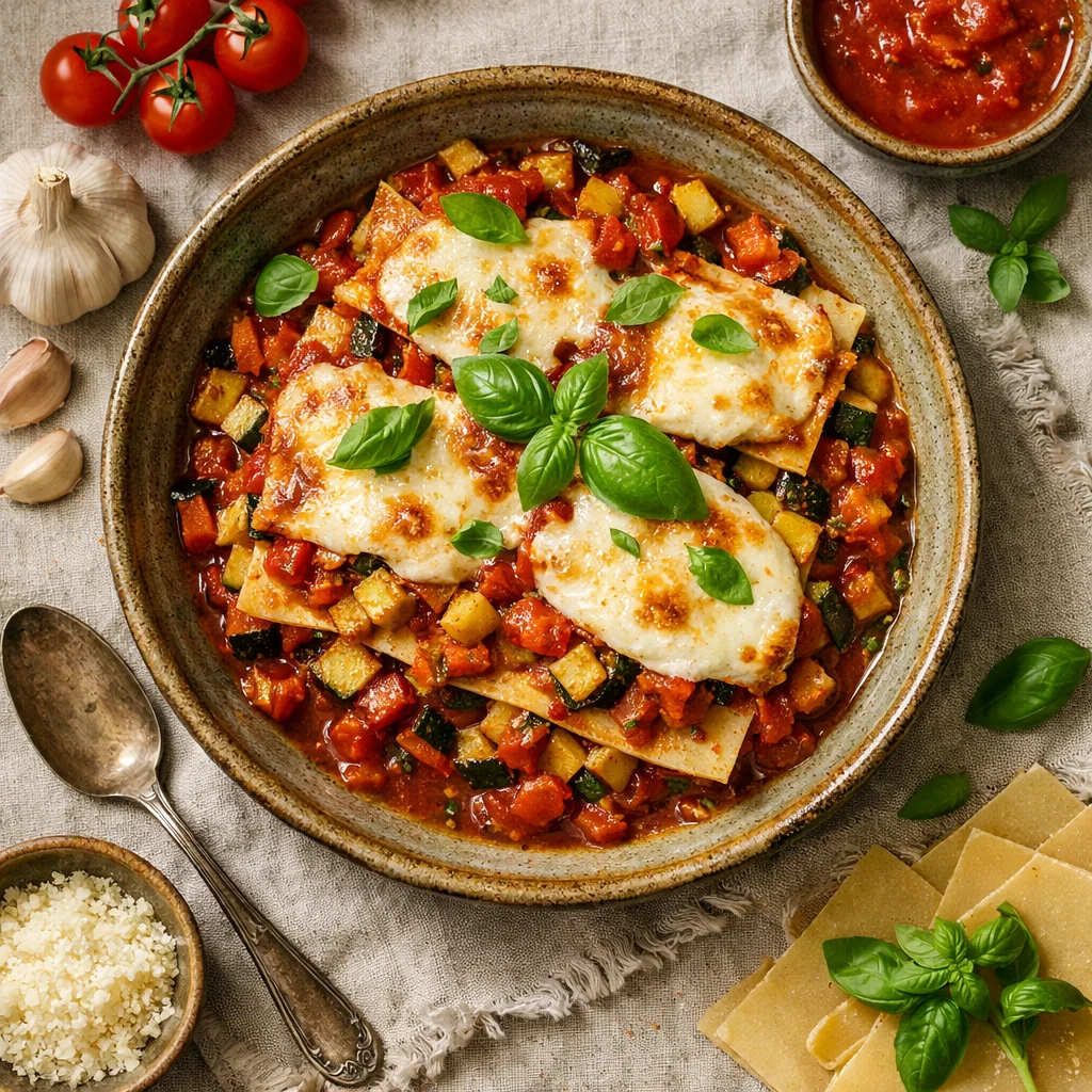 Vegetarische Groentelasagne
