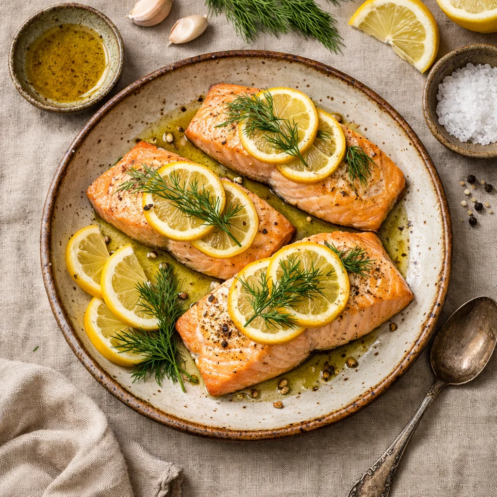 Chef's Special: Zalm uit de Oven met Citroen en Dille