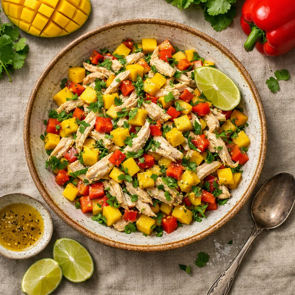 Chef's Special: Kleurrijke Kip Mango Salade